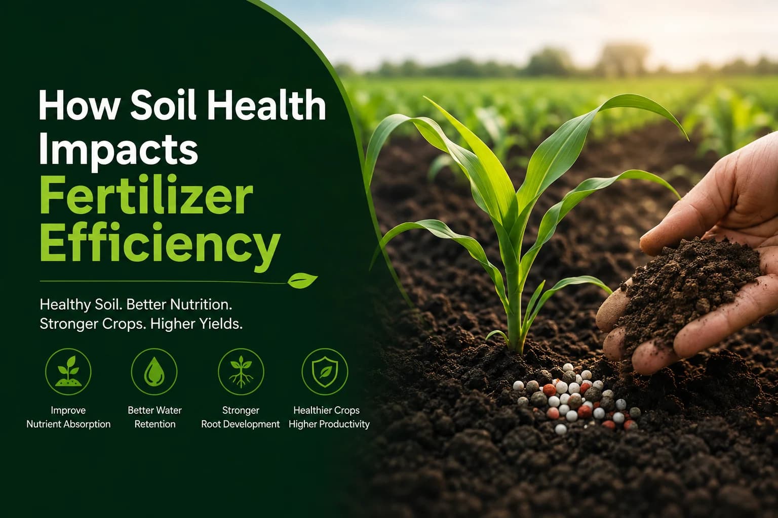 How Soil Health Impacts Fertilizer Efficiency